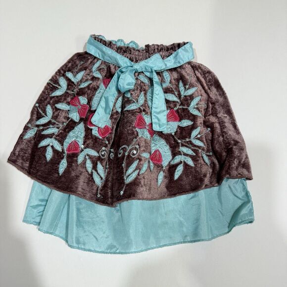 Devi Other - Devi Girls Skirt Size 2T Colorful Belted Waist Tie Lined